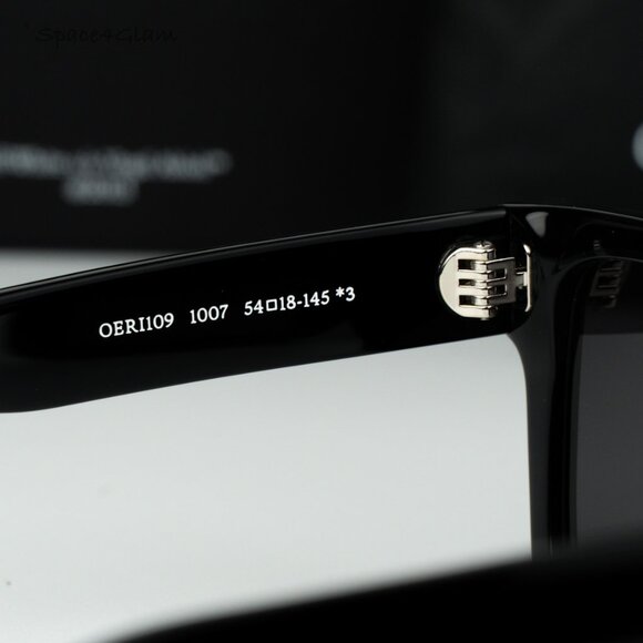 Off-White Men Sunglasses Black Grey Square OERI109 LAWTON 1007 NEW AUTHENTIC - Picture 6 of 11